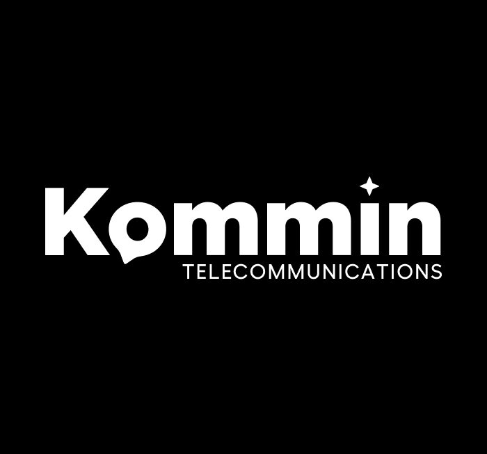 Kommin Telecommunication Company Logo Design