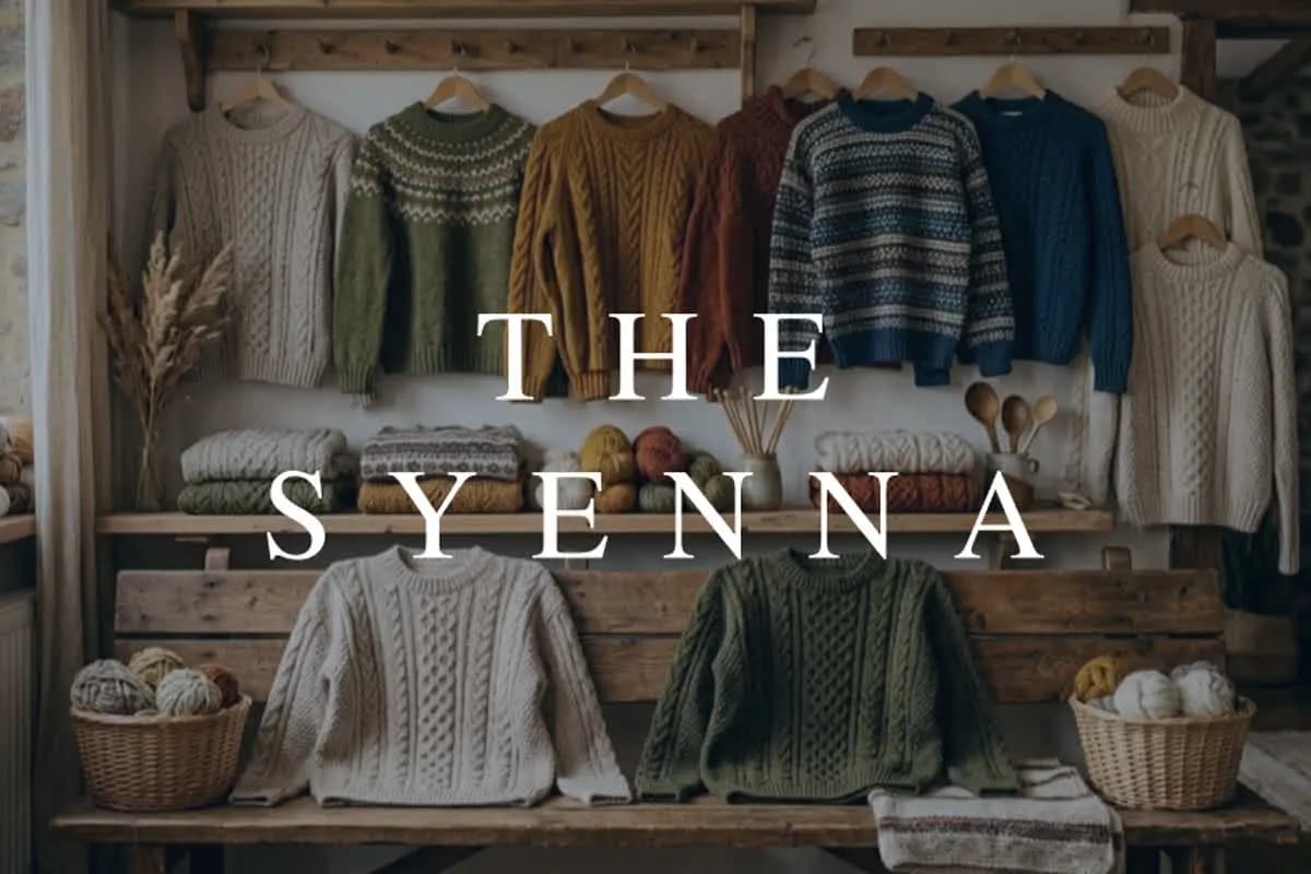 The Syenna e-ticaret web sitesi projesi